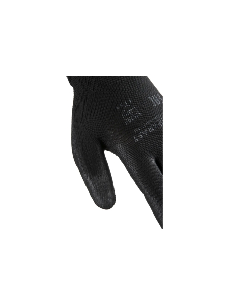 Лёгкие бесшовные защитные перчатки эргономичной формы WIEDERKRAFT WDK-PU01B/XXL