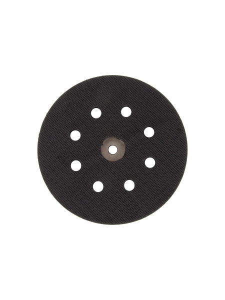 Диск-подошва для полировальных машин 125 мм 8+1 отверстий Velcro крепление М8 WIEDERKRAFT WDK-132302