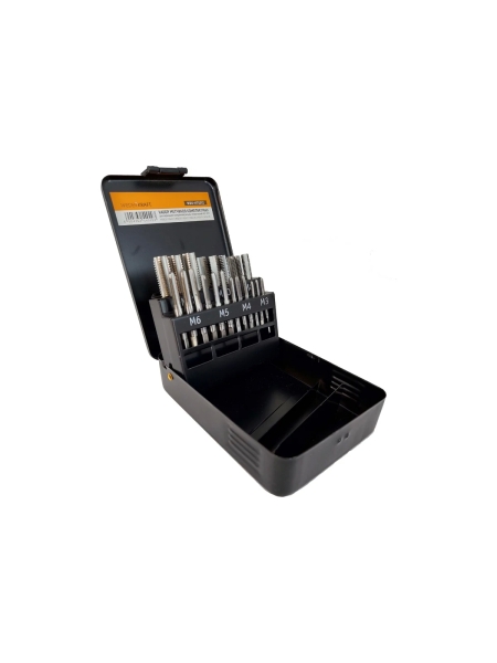 Набор комплектных метчиков WIEDERKRAFT М3-М12, 21 предмет WDK-HT0312
