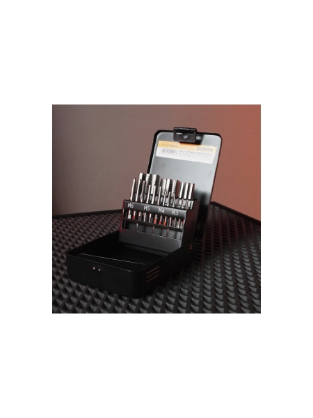 Набор комплектных метчиков WIEDERKRAFT М3-М12, 21 предмет WDK-HT0312