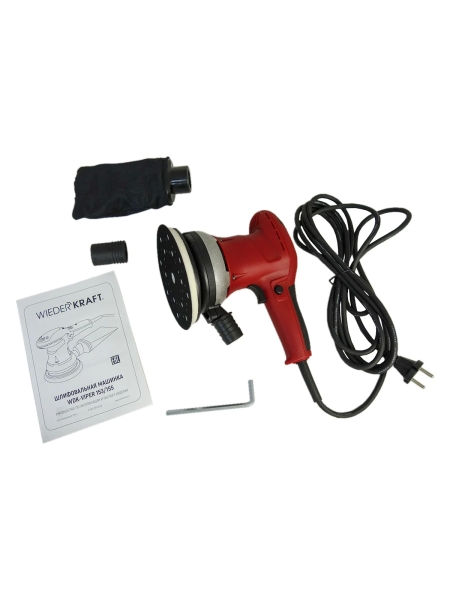 Орбитальная шлифовальная машина WIEDERKRAFT WDK-VIPER 155