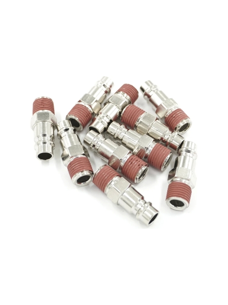 Штекер быстроразъемного соединения (10 шт; рапид EURO - 1/2"M) WIEDERKRAFT WDK-84PM