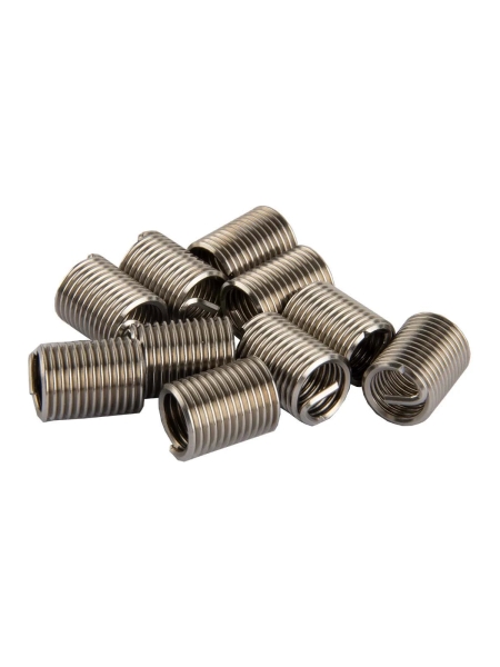 Набор вставок резьбовых WIEDERKRAFT для левой резьбы M5x0.8, 2,5d, 10 предметов WDK-INL05082