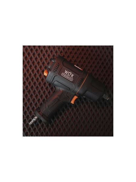 Пневматический ударный гайковерт WIEDERKRAFT 1/2", 1750 Нм, композитный корпус WDK-20450