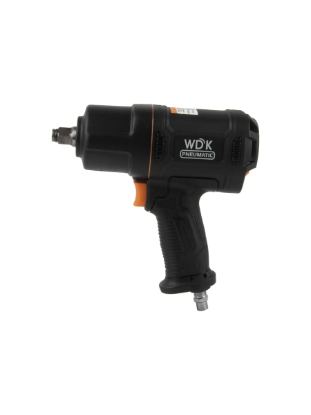 Пневматический ударный гайковерт WIEDERKRAFT 1/2", 1750 Нм, композитный корпус WDK-20450