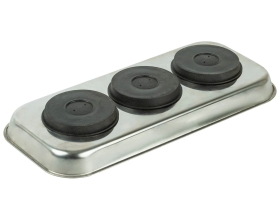 Магнитный прямоугольный лоток WIEDERKRAFT 360х160 мм WDK-65138