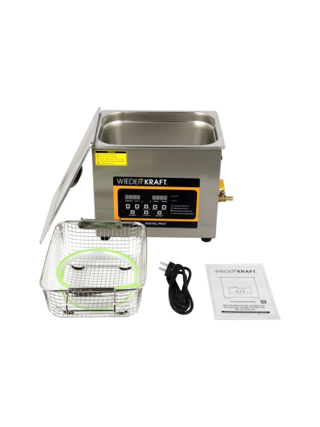 Ультразвуковая мойка с подогревом WIEDERKRAFT 1,3 литра WDK-3113