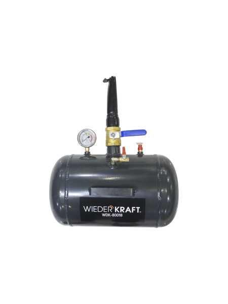 Бустер (ресивер) для взрывной накачки бескамерных шин. WIEDERKRAFT Объем ресивера 19л, WDK-80018
