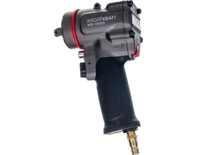Компактный пневматический ударный гайковерт WIEDERKRAFT 1/2", 1200 Нм, 119 мм WDK-20420S