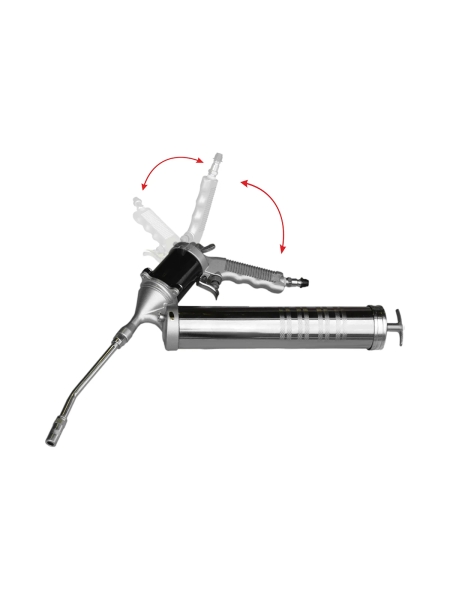 Пневматический шприц с поворотной головкой WIEDERKRAFT WDK-65158