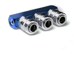 Соединительный тройник (рапид-1/4") WIEDERKRAFT WDK-65359