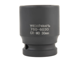 Головка ударная 6-гранная (30 мм; 3/4) WIEDERKRAFT WDK-760-6030