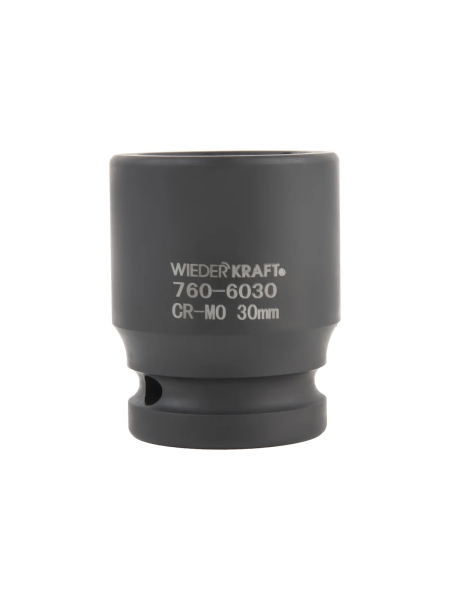 Головка ударная 6-гранная (30 мм; 3/4) WIEDERKRAFT WDK-760-6030