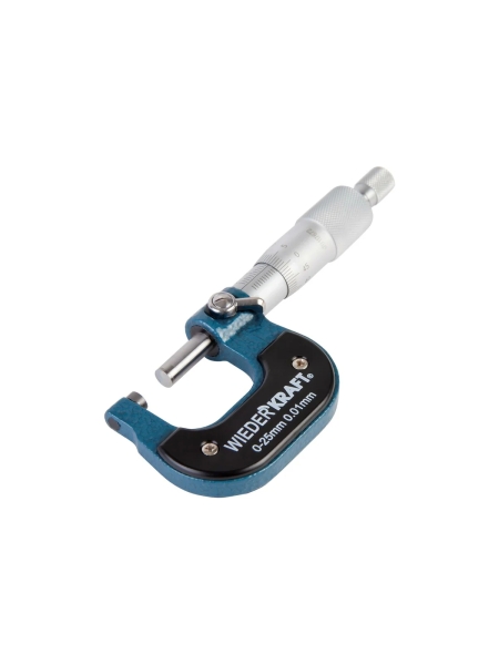 Микрометр WIEDERKRAFT нониусный, 0-25 мм, 0.01 мм WDK-MM2501