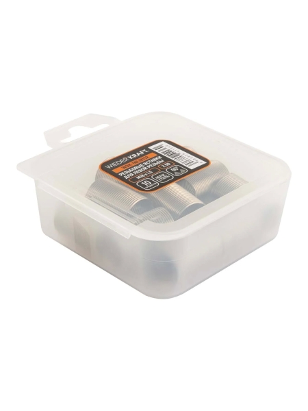 Набор вставок резьбовых WIEDERKRAFT для левой резьбы M18x1.5, 2,5d, 10 предметов WDK-INL18152