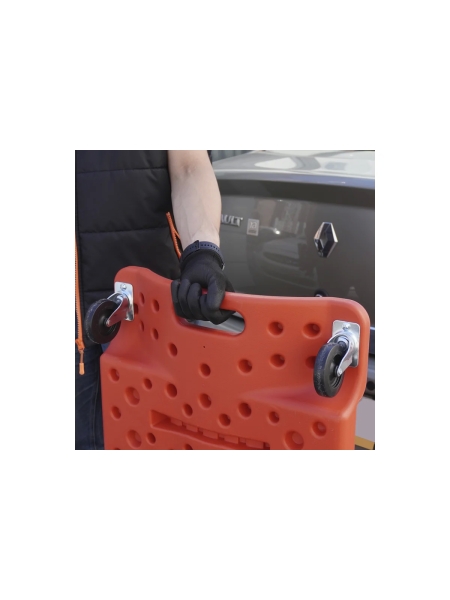 Лежак подкатной пластиковый WDK-84068R WIEDERKRAFT