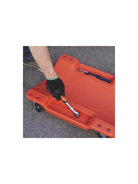 Лежак подкатной пластиковый WDK-84068R WIEDERKRAFT