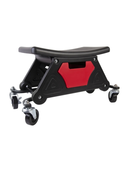 Рабочий стул WIEDERKRAFT табурет для детейлеров, передвижной, на колесах, с полками WDK-86025