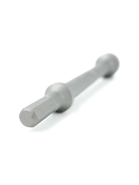 Зубило цилиндрическое отбивное HEX 10 175 мм, Cr-Mo WIEDERKRAFT WDK-HX24129