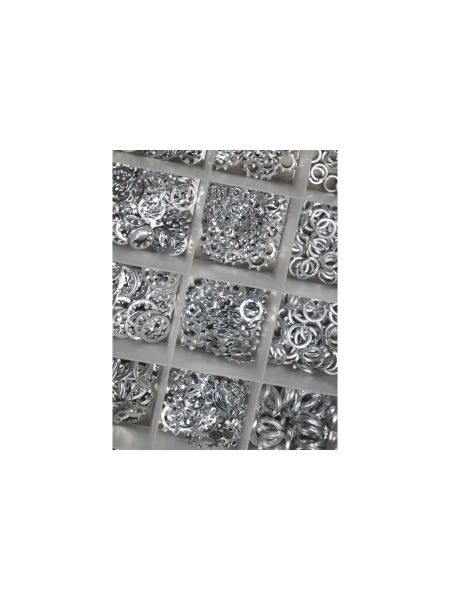 Набор шайб WIEDERKRAFT 18 видов, 720 шт WDK-214056