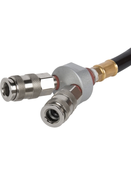 Разветвитель пневматический V-образный (1/4"; рапид EURO) WIEDERKRAFT WDK-82MV