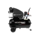 Масляный поршневой компрессор с прямым приводом WIEDERKRAFT 225 л/мин, 24л., WDK-90225