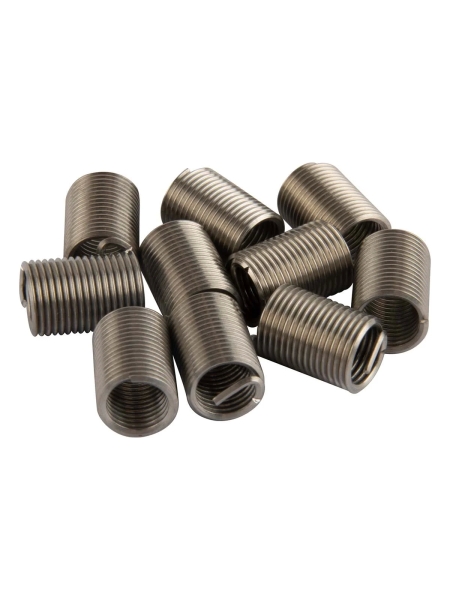 Набор вставок резьбовых WIEDERKRAFT M6x0.75, 2,5d, 10 предметов WDK-IN06752