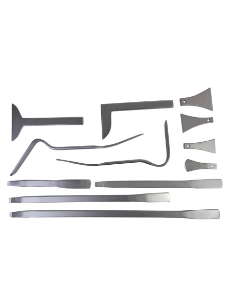 Набор рихтовочных монтажных лопаток в пластиковом кейсе WIEDERKRAFT WDK-65449