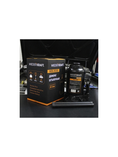 Домкрат 20т, 92-242 мм WIEDERKRAFT WDK-81200