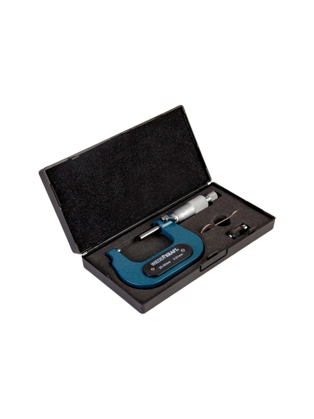 Микрометр WIEDERKRAFT нониусный, 25-50 мм, 0.01 мм WDK-MM5001