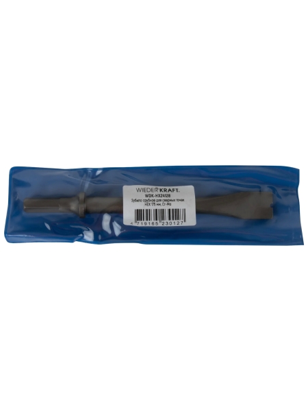 Зубило срубное для сварных точек HEX 175 мм, Cr-Mo WIEDERKRAFT WDK-HX24128