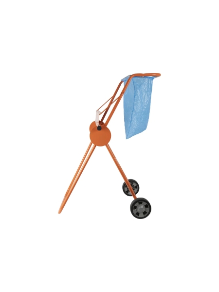 Диспенсер мобильный для маскирующей бумаги с держателем под мусорный пакет WIEDERKRAFT WDK-99520