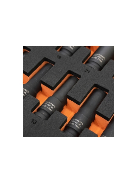 Набор пневматического и динамометрического инструмента в ложементе WIEDERKRAFT 38 предметов WDK-3720S