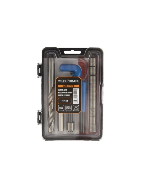 Набор для восстановления левой резьбы WIEDERKRAFT M14x1.0 WDK-LT1410