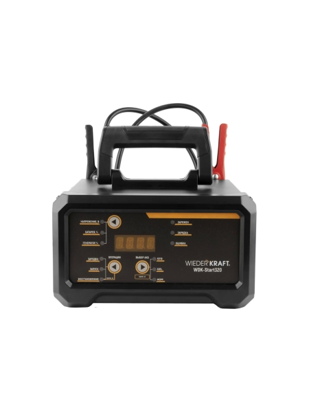 Пуско-зарядное устройство интеллектуальное WIEDERKRAFT 300А, 12/24В WDK-Start320