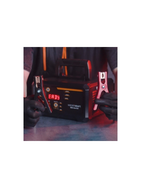 Пуско-зарядное устройство интеллектуальное WIEDERKRAFT 300А, 12/24В WDK-Start320