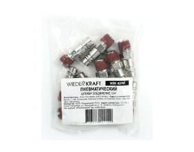 Штекер быстроразъемного соединения (10 шт; рапид EURO - 1/4"M) WIEDERKRAFT WDK-82PM