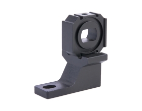 Скоба-держатель (L-образная) блока подготовки воздуха с резиновыми уплотнителями WIEDERKRAFT WDK-7040L