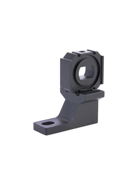 Скоба-держатель (L-образная) блока подготовки воздуха с резиновыми уплотнителями WIEDERKRAFT WDK-7040L