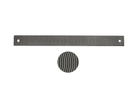 Напилочное полотно для рубанка (350х35х5 мм; 9 зуб/дюйм) WIEDERKRAFT WDK-65405