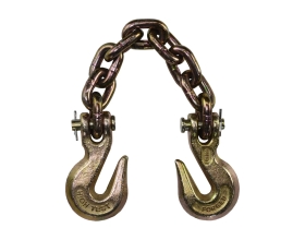 Тяговая цепь с крюками для слесарных работ WIEDERKRAFT соединитель цепей, 6 т длина 45 см WDK-0504