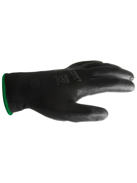 Защитные легкие бесшовные перчатки WIEDERKRAFT размер M, пара WDK-PU01B/M