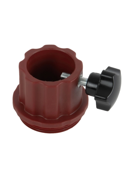 Переходник WIEDERKRAFT для крепления насоса (шланга) к бочке, G2", пластиковый WDK-BA102