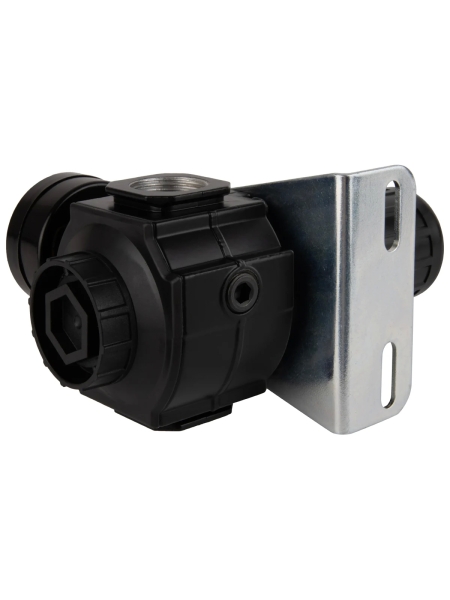 Регулятор давления воздуха с манометром 10 бар WIEDERKRAFT WDK-7455