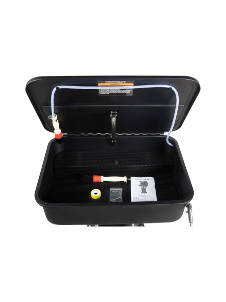 Установка для мойки деталей WIEDERKRAFT компрессионная с ванной 65л WDK-82079