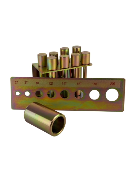 Набор оправок для выпрессовки сайлентблоков 8 шт WIEDERKRAFT WDK-80008