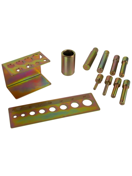 Набор оправок для выпрессовки сайлентблоков 8 шт WIEDERKRAFT WDK-80008