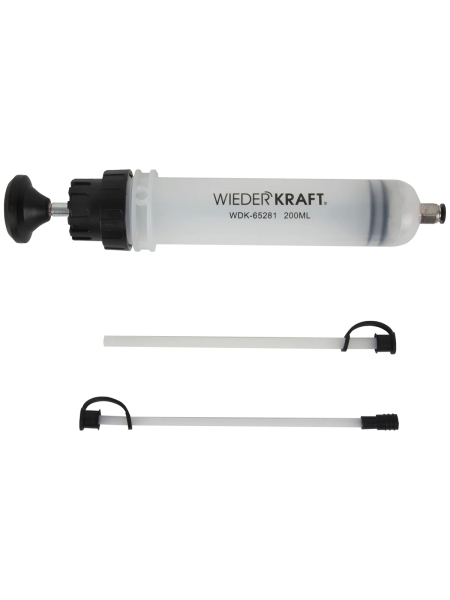 Шприц для технических жидкостей WIEDERKRAFT 200 мл WDK-65281