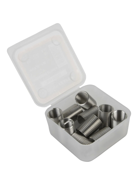 Резьбовые вставки WIEDERKRAFT M10x1,25, 2,5d, 10 предметов WDK-IN10122