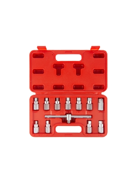 Набор для откручивания масляных пробок WIEDERKRAFT 12 предметов WDK-2141201